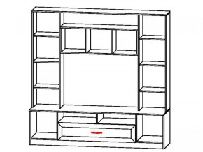 ПРАГА Гостиная (модульная) в Стрежевом - strezevoi.ok-mebel.com | фото 3