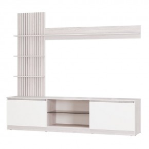 Гостиная Убер ГС-05 (ясень белый/белый) в Стрежевом - strezevoi.ok-mebel.com | фото 2