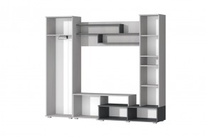 Гостиная Юна (Анкор светлый/Графит) в Стрежевом - strezevoi.ok-mebel.com | фото 2