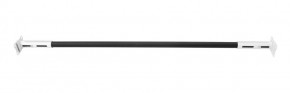 Турник раздвижной 1250-1500 цв. белый-черный FLEXTER PROFI в Стрежевом - strezevoi.ok-mebel.com | фото