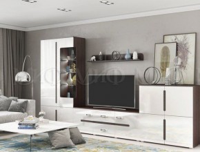 КИМ Тумба 4-х створчатая (белый) в Стрежевом - strezevoi.ok-mebel.com | фото 2