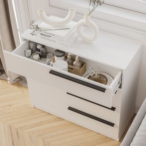 Комод Айрон КМ-02 (белый) в Стрежевом - strezevoi.ok-mebel.com | фото 3
