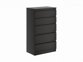 Комод КАСТОР с пятью ящиками, цвет Дуб Венге в Стрежевом - strezevoi.ok-mebel.com | фото