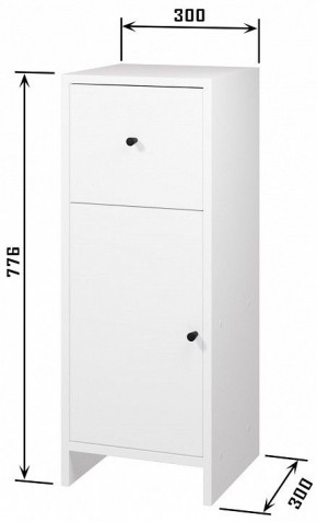 Комод Квадро в Стрежевом - strezevoi.ok-mebel.com | фото 3