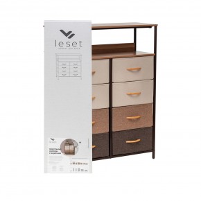 Комод Leset Локи 8 ящ. с полкой в Стрежевом - strezevoi.ok-mebel.com | фото 10