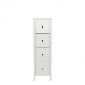 Комод Leset Нирита/Хайди узкий 4 ящика в Стрежевом - strezevoi.ok-mebel.com | фото