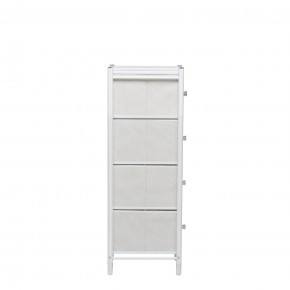 Комод Leset Нирита/Хайди узкий 4 ящика в Стрежевом - strezevoi.ok-mebel.com | фото 4