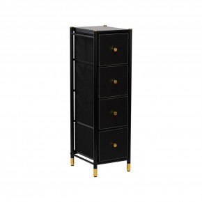 Комод Leset Нирита/Хайди узкий 4 ящика в Стрежевом - strezevoi.ok-mebel.com | фото 2