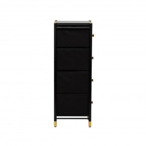Комод Leset Нирита/Хайди узкий 4 ящика в Стрежевом - strezevoi.ok-mebel.com | фото 4
