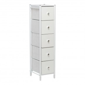 Комод Leset Нирита/Хайди узкий 5 ящиков в Стрежевом - strezevoi.ok-mebel.com | фото 2