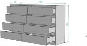 Комод Мальта K113 в Стрежевом - strezevoi.ok-mebel.com | фото 2