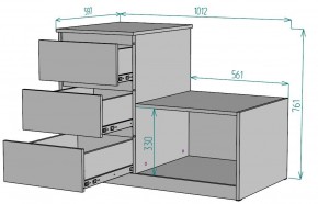 Комод Мальта K206 в Стрежевом - strezevoi.ok-mebel.com | фото 2