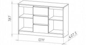 НИЦЦА-5 Комод (НЦ.05) в Стрежевом - strezevoi.ok-mebel.com | фото 2