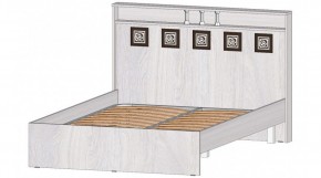 КОСТА-РИКА Кровать 1400 с основанием (анкор светлый) в Стрежевом - strezevoi.ok-mebel.com | фото
