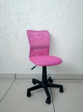 Кресло Barneo K-401 детское (розовая ткань/сетка) в Стрежевом - strezevoi.ok-mebel.com | фото