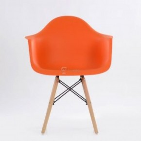 Кресло Barneo N-14 WoodMold оранжевый в Стрежевом - strezevoi.ok-mebel.com | фото 2