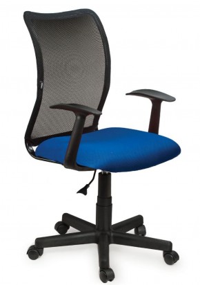 Кресло BRABIX "Spring MG-307", с подлокотниками, комбинированное синее/черное TW, 531404 в Стрежевом - strezevoi.ok-mebel.com | фото 1