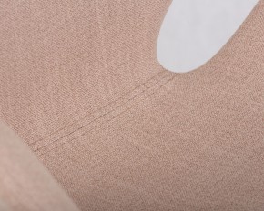 Кресло дизайнерское DOBRIN SWAN, бежевая ткань IF1, золотое основание в Стрежевом - strezevoi.ok-mebel.com | фото 7