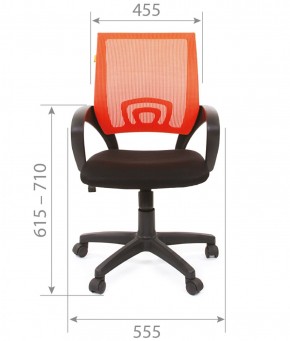 Кресло для оператора CHAIRMAN 696 black (ткань TW-11/сетка TW-01) в Стрежевом - strezevoi.ok-mebel.com | фото 4