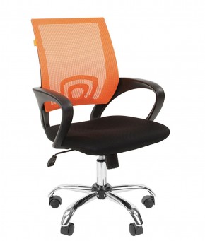 Кресло для оператора CHAIRMAN 696 хром (ткань TW-11/сетка TW-66) в Стрежевом - strezevoi.ok-mebel.com | фото 2