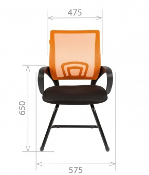 Кресло для оператора CHAIRMAN 696 V (ткань TW-11/сетка TW-01) в Стрежевом - strezevoi.ok-mebel.com | фото 5
