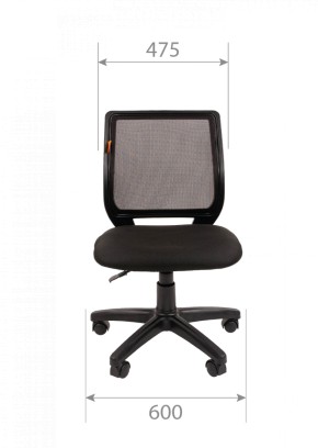 Кресло для оператора CHAIRMAN 699 Б/Л (ткань стандарт/сетка TW-01) в Стрежевом - strezevoi.ok-mebel.com | фото 6