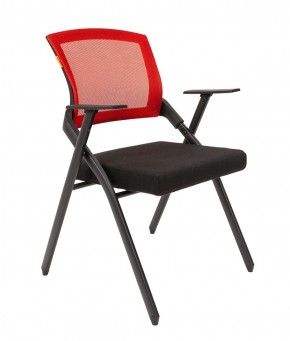 Кресло для посетителей CHAIRMAN NEXX (ткань стандарт черный/сетка DW-69) в Стрежевом - strezevoi.ok-mebel.com | фото 1