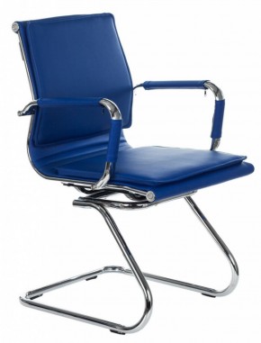 Кресло для посетителя Бюрократ CH-993-Low-V/blue синий в Стрежевом - strezevoi.ok-mebel.com | фото