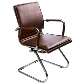 Кресло для посетителя Бюрократ CH-993-Low-V/Brown коричневый в Стрежевом - strezevoi.ok-mebel.com | фото