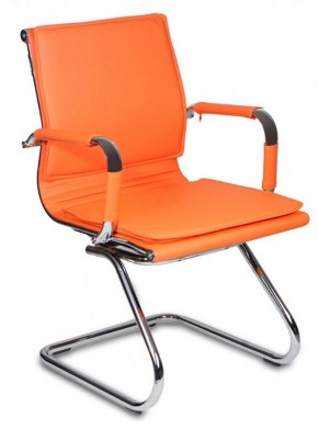 Кресло для посетителя Бюрократ CH-993-Low-V/orange оранжевый в Стрежевом - strezevoi.ok-mebel.com | фото