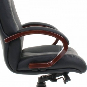 Кресло для руководителя Chairman 421 черный/орех темный, черный в Стрежевом - strezevoi.ok-mebel.com | фото 5