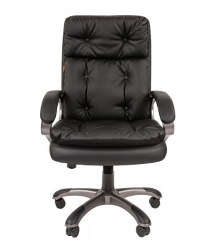 Кресло для руководителя  CHAIRMAN 442 (экокожа черная) в Стрежевом - strezevoi.ok-mebel.com | фото