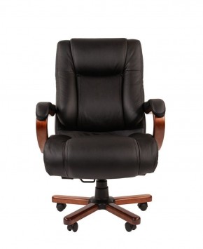 Кресло для руководителя CHAIRMAN  503 (Кожа) Черное в Стрежевом - strezevoi.ok-mebel.com | фото
