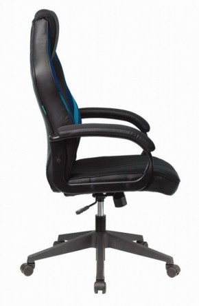 Кресло игровое Бюрократ VIKING 3 AERO BLUE черный/синий в Стрежевом - strezevoi.ok-mebel.com | фото 3