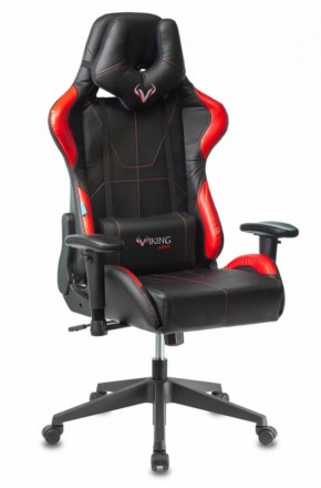 Кресло игровое Бюрократ VIKING 5 AERO RED черный/красный в Стрежевом - strezevoi.ok-mebel.com | фото