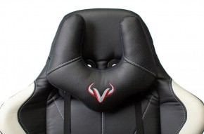 Кресло игровое Бюрократ VIKING 5 AERO WHITE черный/белый в Стрежевом - strezevoi.ok-mebel.com | фото 6