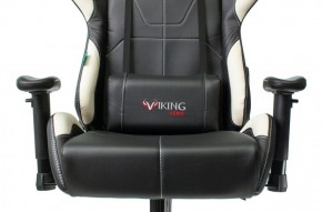 Кресло игровое Бюрократ VIKING 5 AERO WHITE черный/белый в Стрежевом - strezevoi.ok-mebel.com | фото 7