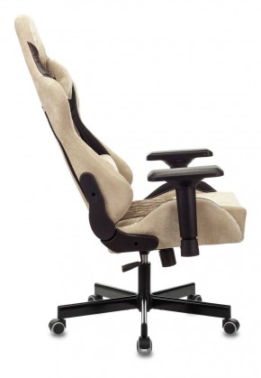 Кресло игровое Бюрократ VIKING 7 KNIGHT BR FABRIC коричневый/бежевый в Стрежевом - strezevoi.ok-mebel.com | фото 2