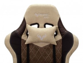 Кресло игровое Бюрократ VIKING 7 KNIGHT BR FABRIC коричневый/бежевый в Стрежевом - strezevoi.ok-mebel.com | фото 6