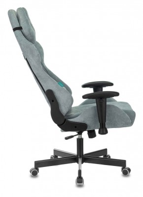 Кресло игровое Бюрократ VIKING KNIGHT LT28 FABRIC серо-голубой в Стрежевом - strezevoi.ok-mebel.com | фото 2