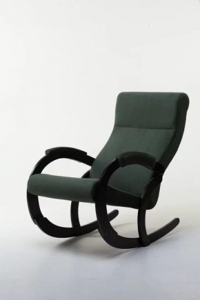 Кресло-качалка КОРСИКА 34-Т-AG (зеленый) в Стрежевом - strezevoi.ok-mebel.com | фото