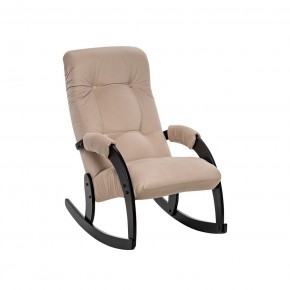 Кресло-качалка Модель 67 Венге, ткань V 18 в Стрежевом - strezevoi.ok-mebel.com | фото 2