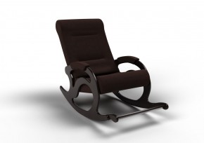 Кресло-качалка Тироль 12-Т-ГР (ткань/венге) ГРАФИТ в Стрежевом - strezevoi.ok-mebel.com | фото