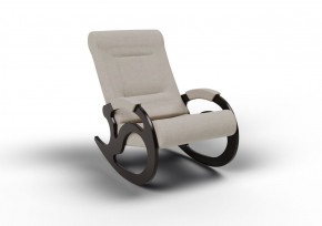 Кресло-качалка Вилла 11-Т-Ш (ткань/венге) ШОКОЛАД в Стрежевом - strezevoi.ok-mebel.com | фото