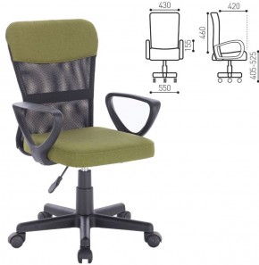 Кресло КОМПАКТНОЕ BRABIX "Jet MG-315" (зеленое) 531841 в Стрежевом - strezevoi.ok-mebel.com | фото 2