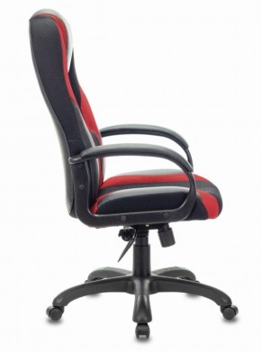 Кресло компьютерное BRABIX PREMIUM "Rapid GM-102" (экокожа/ткань, черное/красное) 532107 в Стрежевом - strezevoi.ok-mebel.com | фото 3