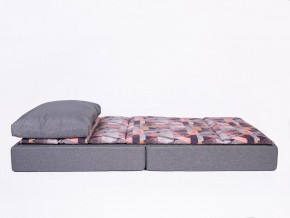 Кресло-кровать бескаркасное Харви (серый-квадро азур) в Стрежевом - strezevoi.ok-mebel.com | фото 4