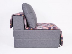 Кресло-кровать бескаркасное Харви (серый-сноу манго) в Стрежевом - strezevoi.ok-mebel.com | фото 3