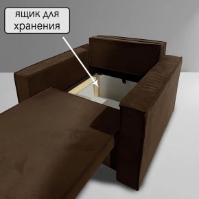Кресло-кровать Принц КК1-ВК (велюр коричневый) в Стрежевом - strezevoi.ok-mebel.com | фото 6