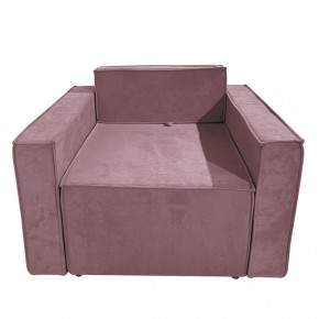 Кресло-кровать Принц КК1-ВР (велюр розовый) в Стрежевом - strezevoi.ok-mebel.com | фото